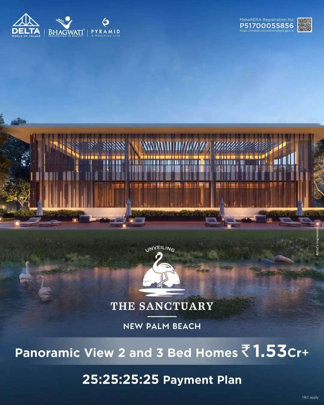The Sanctuary, Airoli – Navi Mumbai by Bhagwati Developers